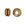Perlen Einzelhandel Doppel-Rondell 7.5x5mm Antik-Goldfarben (1)