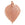 Perlen Einzelhandel Anhänger Espenblatt - echtes Naturblatt galvanisiert mit 24k Rosengold 50mm (1)