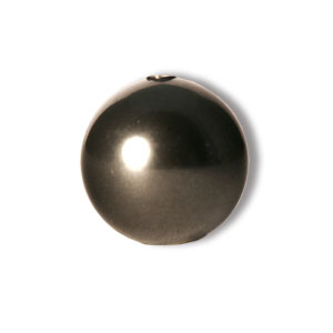 5810 Swarovski crystal  dark grey pearl 4mm (20)