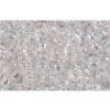cc161 - Toho rocailles perlen 6/0 transparent rainbow crystal (10g)
