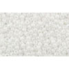 Kaufen Sie Perlen in Deutschland cc401 - Toho rocailles perlen 15/0 opaque rainbow white (5g)