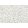 Kaufen Sie Perlen in Deutschland cc401 - Toho rocailles perlen 15/0 opaque rainbow white (5g)