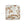 Perlengroßhändler in Deutschland Murano Glasperle Quadrat Gold und Silber 10mm (1)