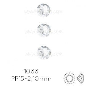 Kaufen Sie Perlen in Deutschland Swarovski 1088 XIRIUS chaton Crystal Foiled - PP15-2,10mm  (50)
