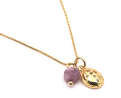 Farben: Kettenhalskette und Charms in 925 Versilbert und vergoldet: der Trend