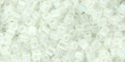 Kaufen Sie Perlen in Deutschland cc161 - Toho cube perlen 1.5mm transparent rainbow crystal (10g)