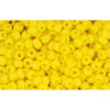 cc42b - Toho rocailles perlen 11/0 opaque sunshine Gelb (10g)