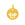 Perlen Einzelhandel Anhänger mit Lotus-Muster in Edelstahl vergoldet 11,5mm (1)