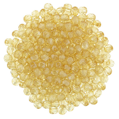 Kaufen Sie Perlen in Deutschland Glasschliffperlen   CHAMPAGNE 2mm (30)
