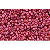 cc332 - Toho rocailles perlen 15/0 gold lustered raspberry (5g)