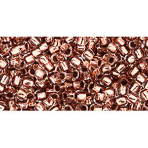 cc740 - Toho Takumi LH runde perlen 11/0 copper-lined crystal(10g)
