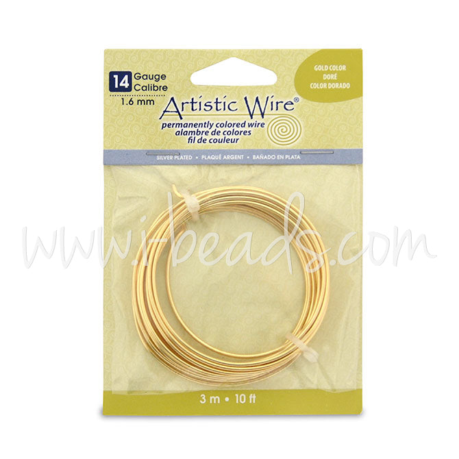 Artistic Wire Basteldraht – 20 Gauge, Anlaufgeschützt Silber, Weich & Flexibel