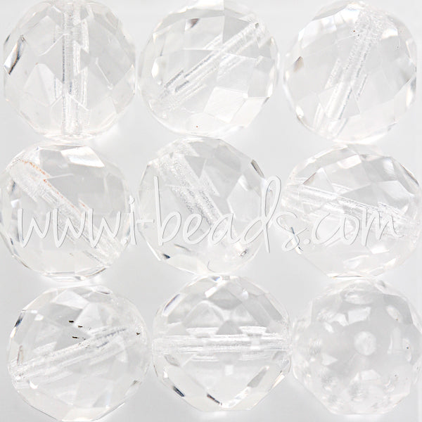 Glasschliffperlen crystal 12mm (6)