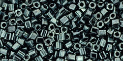 Kaufen Sie Perlen in Deutschland cc81 - Toho cube perlen 1.5mm metallic hematite (10g)