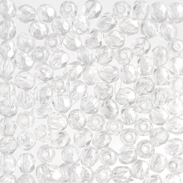 Glasschliffperlen luster crystal 4mm (100)