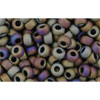 cc614 - toho rocailles perlen 8/0 matt colour iris brown (10g)