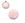 Perlen Einzelhandel Rosenquarz Oval flach Kiesel ,  Größe 40-45x6mm (1)