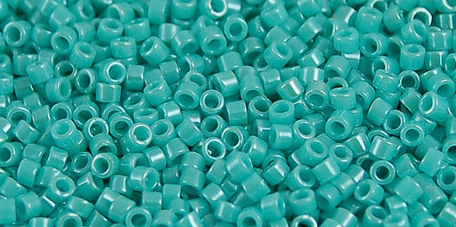 Kaufen Sie Perlen in Deutschland cc132- Toho Treasure beads 11/0  Opaque-Lustered Turquoise  (5gr)
