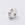Perlen Einzelhandel Strass rondell crystal aus silberfarbenem metall 6mm (2)
