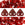Perlengroßhändler in Deutschland 2 Loch Perlen CzechMates triangle silversheen ruby 6mm (10g)