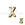 Perlen Einzelhandel Buchstabenperle X vergoldet 7x6mm (1)