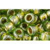 cc991 - Toho rocailles perlen 3/0 gold lined peridot (10g)