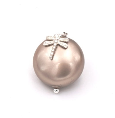 Kaufen Sie Perlen in Deutschland 5860 Swarovski coin Platinum pearl 14mm 0.7mm (2)