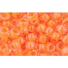cc802 - toho rocailles perlen 6/0 luminous neon orange (10g)