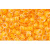 cc801 - Toho rocailles perlen 8/0 luminous neon tangerine (10g)