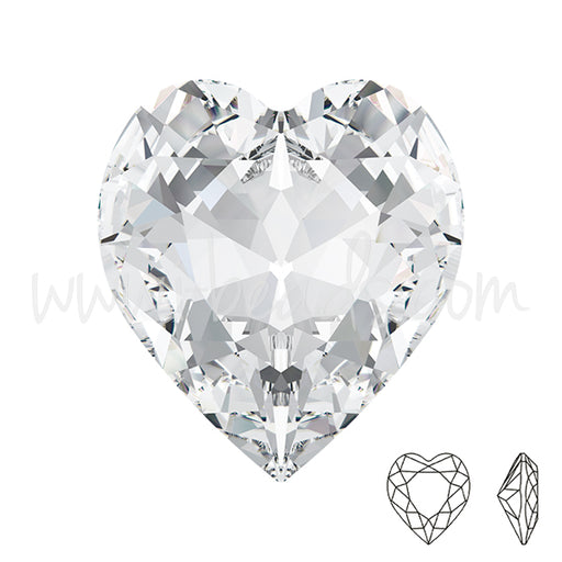 Swarovski 4831 antik herz kristall stein crystal 11x10mm (2)