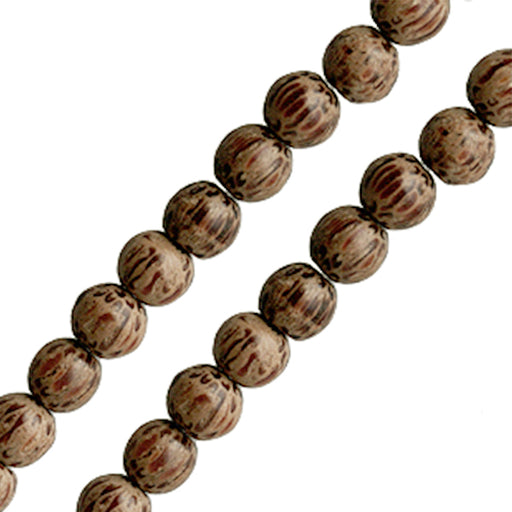 Kaufen Sie Perlen in Deutschland Runder palmenholz perlenstrang 6mm (1)