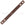 Perlengroßhändler in Deutschland Armband zum Besticken 23x2cm braun (1)