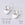 Perlen Einzelhandel Vertiefte Ohrringfassung für Swarovski 4120 18x13mm silber-plattiert (2)