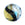 Perlengroßhändler in Deutschland Murano Glasperle Rund Schwarz Blau und Silber Gold 12mm (1)
