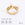 Perlen Einzelhandel Aufnähfassung für Swarovski 1122 Rivoli 14mm gold-plattiert (2)