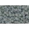 Kaufen Sie Perlen in Deutschland cc9f - Toho rocailles perlen 11/0 transparent frosted light grey (10g)