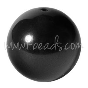 Kaufen Sie Perlen in Deutschland 5810 Swarovski crystal black pearl 10mm (10)