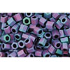 Kaufen Sie Perlen in Deutschland cc705 - Toho hexagon perlen 3mm matt colour iris blue (10g)