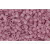 cc6f - Toho rocailles perlen 15/0 transparent frosted light amethyst (5g)