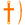 Perlengroßhändler in Deutschland Kreuz neon orange Beschichtung 17x37mm (1)