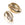 Perlen Einzelhandel Kauri Muschel Vergoldet Gold-Appx 20mm (1)
