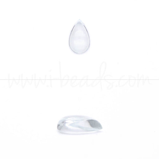 Aquamarin Tropfen Cabochon 8x5mm (1)