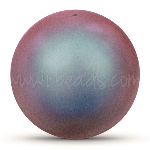 5810 Swarovski crystal iridescent red pearl 10mm (10)