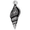 Kaufen Sie Perlen in Deutschland Muschel charm antik versilbert 25mm (1)