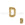 Perlengroßhändler in Deutschland Buchstabenperle D vergoldet 7x6mm (1)