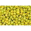 cc1624f - Toho rocailles perlen 11/0 opaque frosted pea green soup (10g)