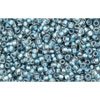 Kaufen Sie Perlen in Deutschland cc288 - Toho rocailles perlen 15/0 inside colour crystal metallic blue lined (5g)