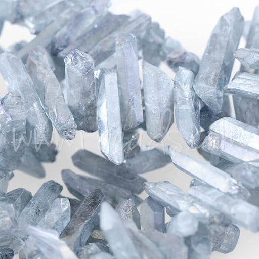 Kristallspalten Anhänger aus Quarz Blau (4)