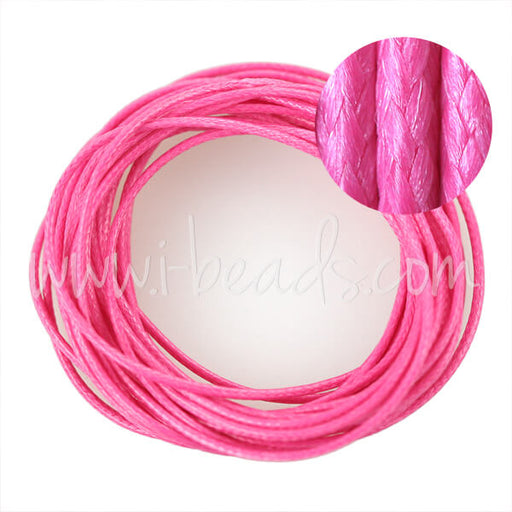 Snake Satinschnur neon fluo Rosa 1mm (5m)