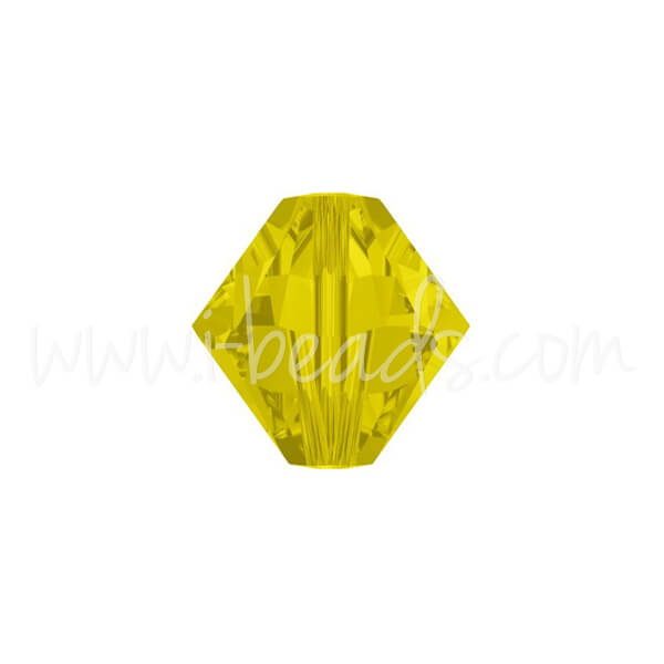 5328 Swarovski xilion doppelkegel yellow opal 3mm (40)